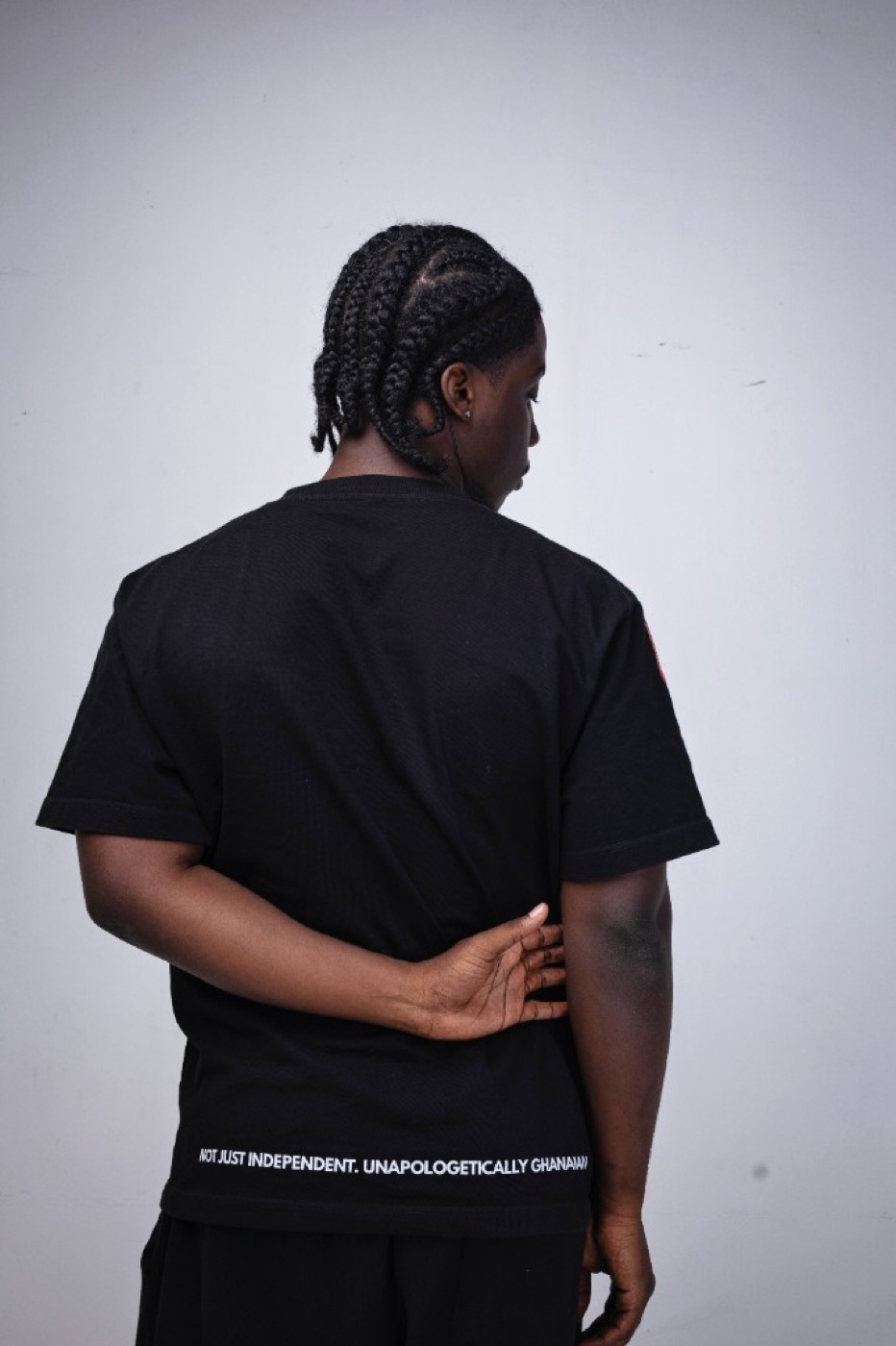 Unapologetically Ghanaian tee back